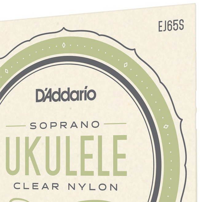 D'Addario 烏克麗麗弦, 1個, EJ65S(21吋)