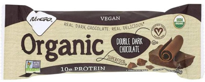 에너지바 NuGo 누고 영양 바 더블 다크 초콜릿 1.76온스 12개입 케이스, 에너지바 NuGo 누고 영양 바 더블 다크 초콜릿 1. - 쿠팡