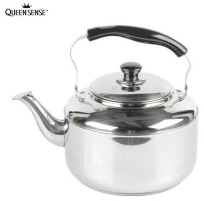 퀸센스 소리나는 스텐 주전자 7L 인덕션겸용 가정용 보리차 물 휘슬주전자, 없음, 1개