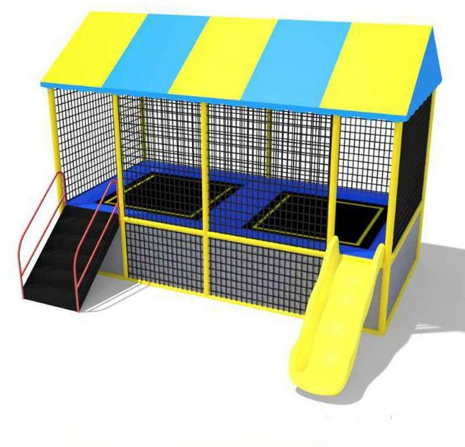 야외 트램폴린 대형 점핑머신 방방이 트렘폴린, 크림화이트 타입 10