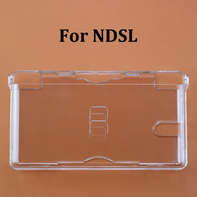 1pcs 플라스틱 투명 크리스탈 하드 쉘 케이스 커버 3DS 용 3DS XL LL NDS Lite NDSL NDSi XL LL GBA SP PS, 01 For NDSL