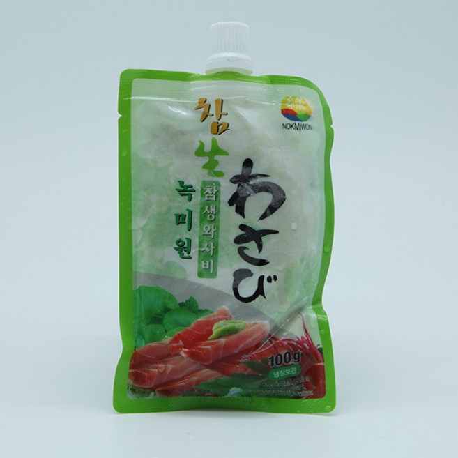 녹미원 참 생와사비 냉장 100g, 1g, 1개