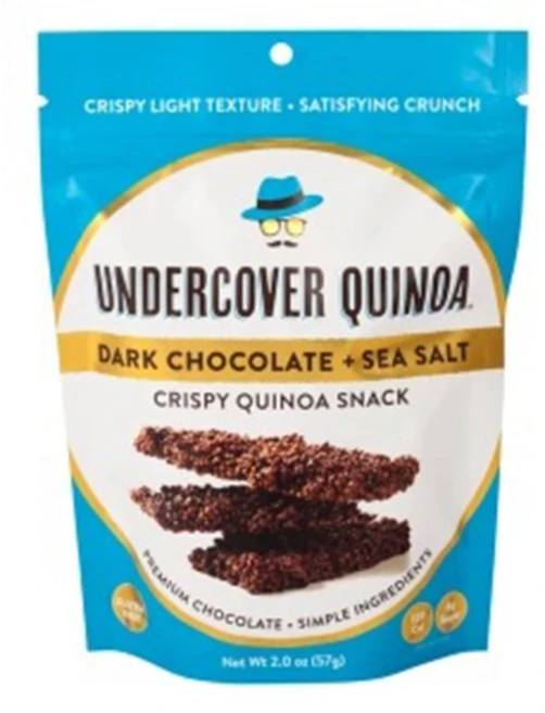 언더커버 크리스피 키노아 다크 초콜릿 바다소금 2oz, 57g, 1개 - 쿠팡