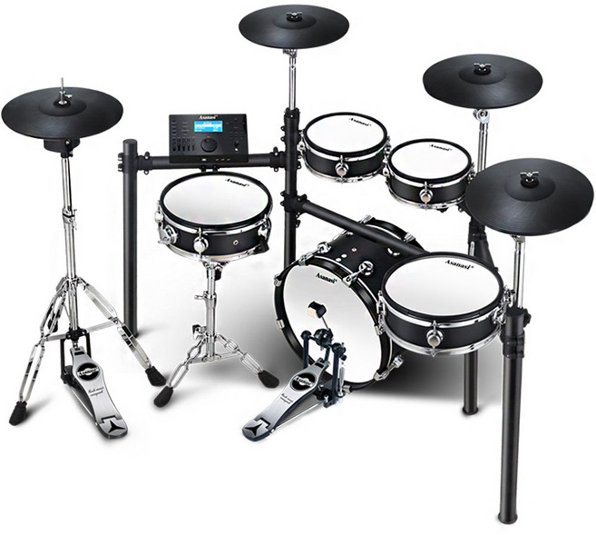 이스턴 코리아 MX 516 전자 드럼 세트 ASANASI 올매쉬 패드, MX516 (DR-E6) 드럼 5개 심벌 4개, 1개