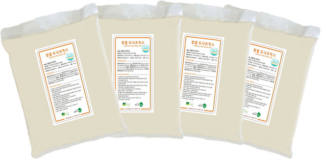 [선미c&c] 찹쌀도너츠믹스 10kg(2.5kg x 4EA)업소용, 2.5kg, 4개