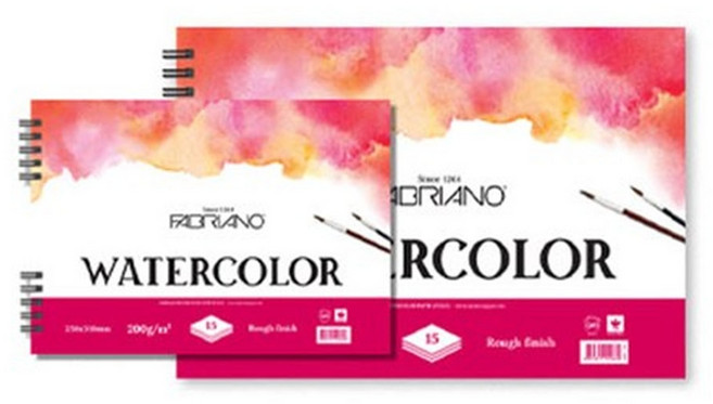 올드림 삼원 파브리아노 워터칼라 스케치북 8절 200g 15매 좌단스프링형, 단품, 상세페이지 참조, 상세페이지 참조