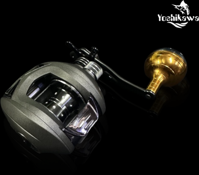 요시가와 솔티워터 베이트릴 쭈꾸미낚시 갑오징어 참돔 우럭 낚시 베이트 릴, SM20우핸들