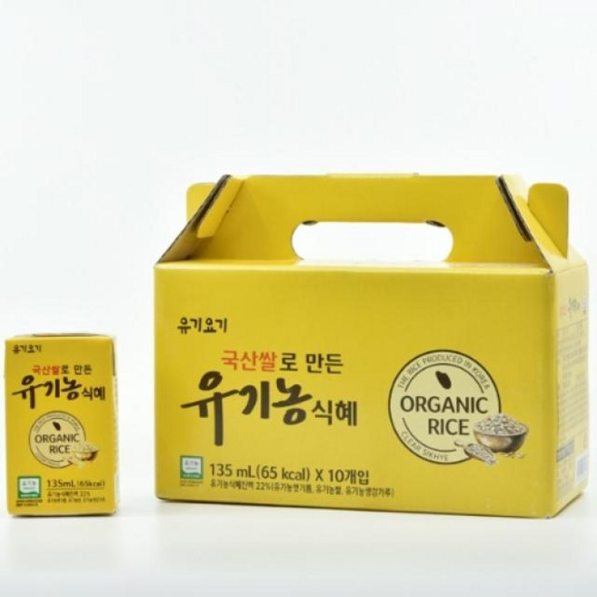 풀무원 유기요기 유기농 식혜 135ml 10개입, 1개