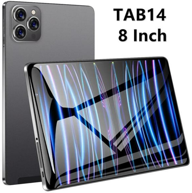11 인치 태블릿 16GB 1TB 12000mAh Android13 4KHD 5G Wifi 안드로이드 PC MI 태블릿 Google Play pc, [00] 6GB 128GB, [00] TAB14-Black -8 inch
