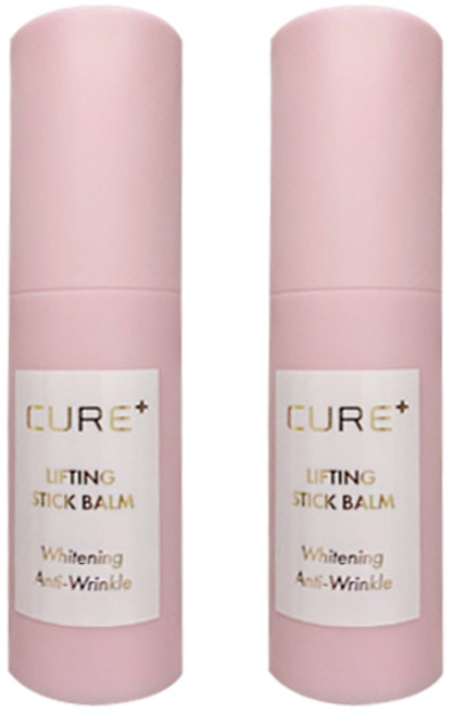 김정문알로에 라 센스 로에 큐어 리프팅 스틱 밤, 9g, 2개