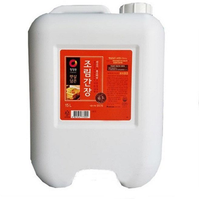 청정원 햇살담은 조림간장 15L (업소용)