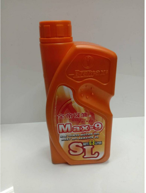 金帝 BRMAX-9 SL 機油 15W50 0.8L, 1個