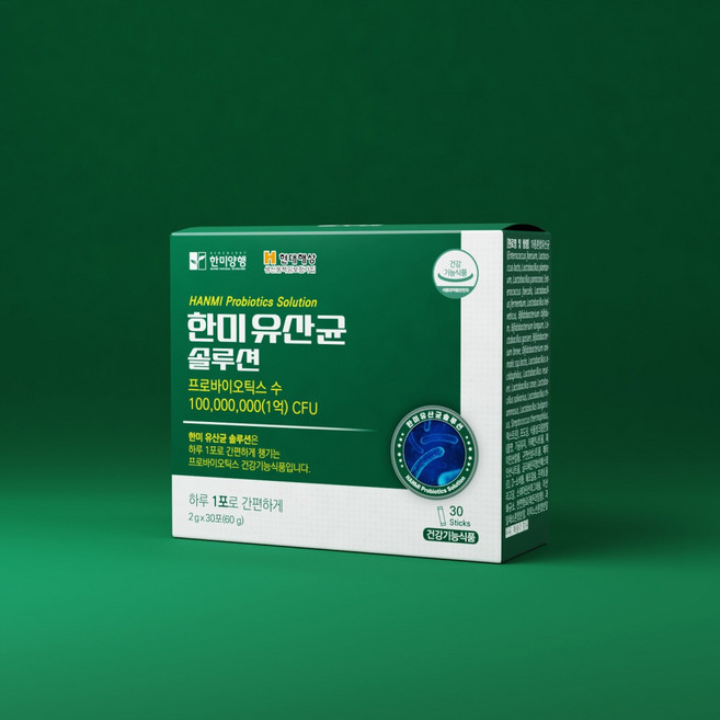 한미양행 한미유산균 솔루션, 1개, 60g