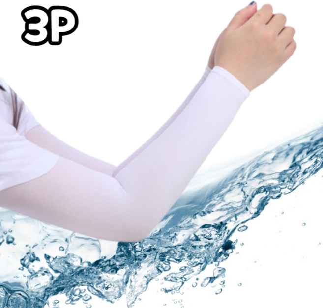 국내생산 헬돈 심리스 자외선 차단 쿨토시, 화이트 3P, 1개