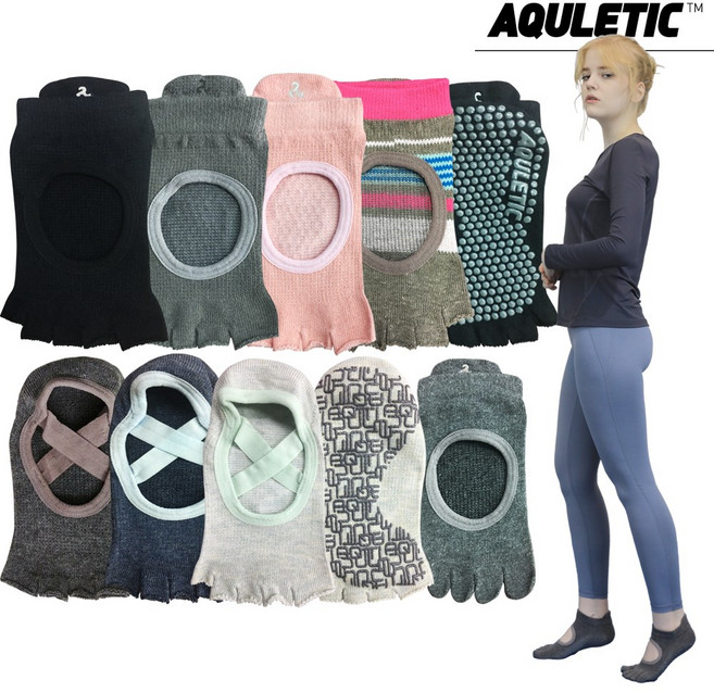 [1+1]아큘레틱 필라테스 양말 토삭스 논슬립 요가양말 미끄럼방지 2P