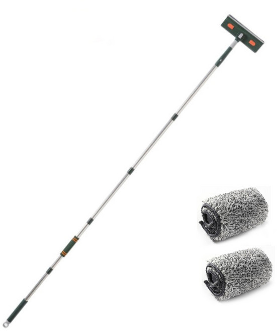 미니플 깔끔이 유리 청소 스퀴지 브러시 밀대, 본품, 1개