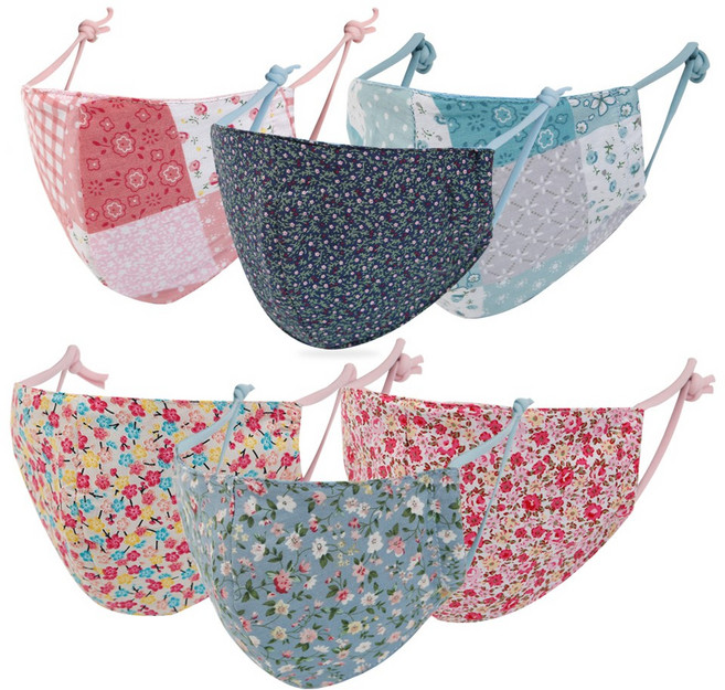 SOGO 플라워 꽃무늬 마스크 3종