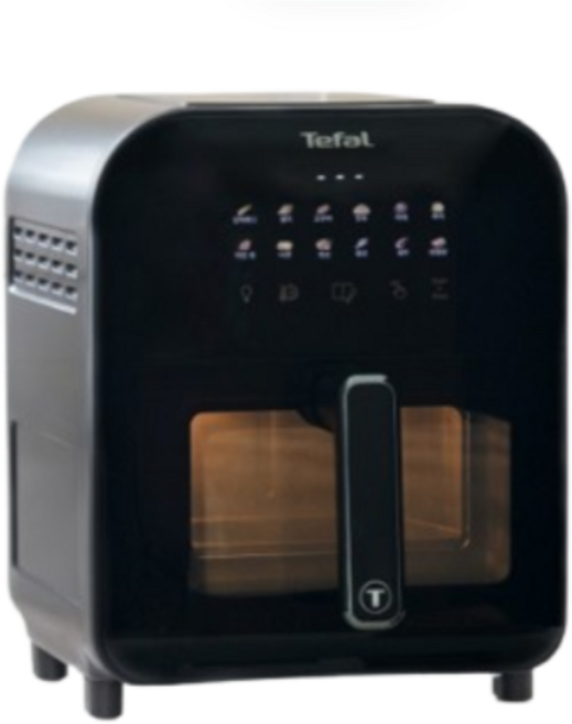 테팔 이지프라이 인프라레드 비전 에어프라이어 6L, 6L (EY8218K0), ALL BLACK (블랙)