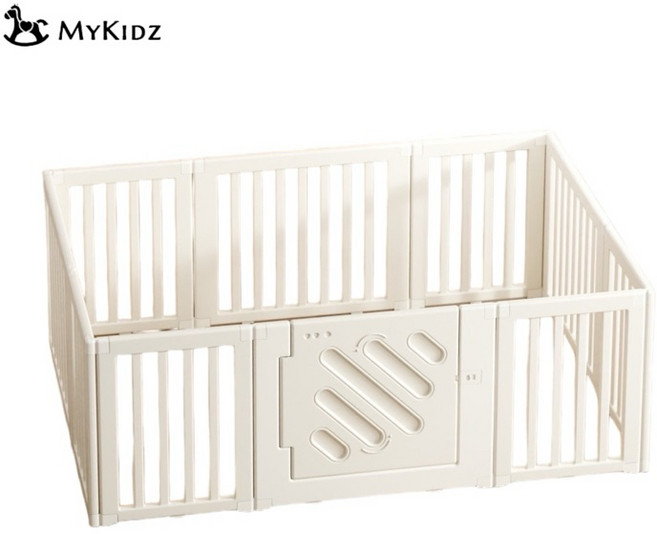 MyKidz 極簡圍欄 68公分高 安全圍欄, 1個, 極簡圍欄110*200-純白, 純白, 110*200