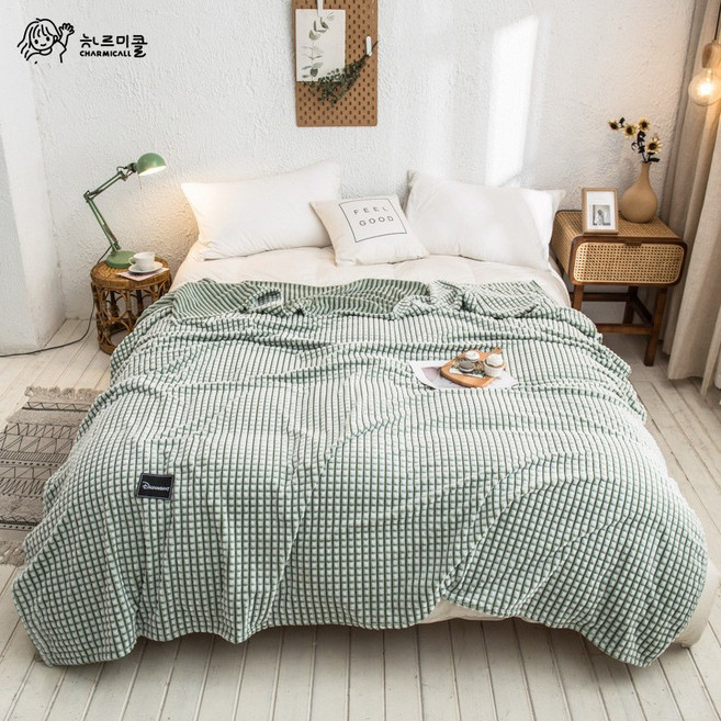 CHARMICALL 부드러운 극세사 무릎 담요 24-01