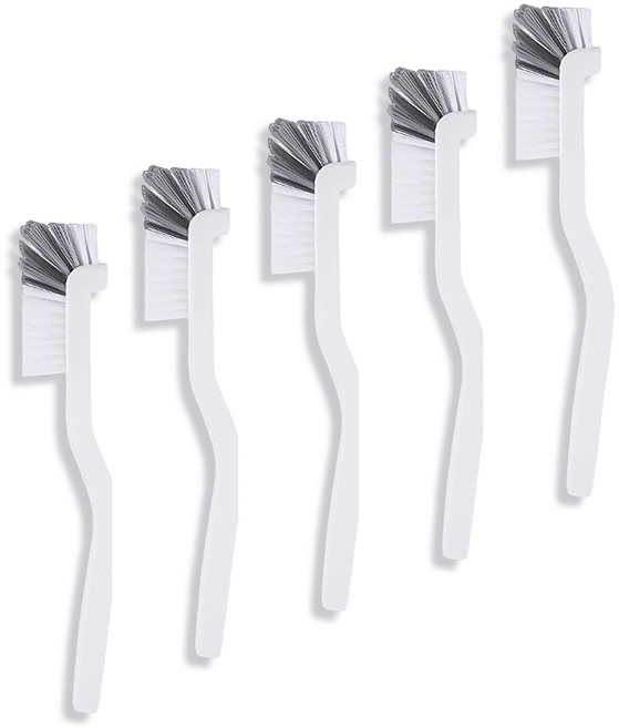 템파 클린 세척솔 전복 꽃게 재료 손질 주방 운동화 틈새 다목적 만능 청소솔, 5개, 화이트