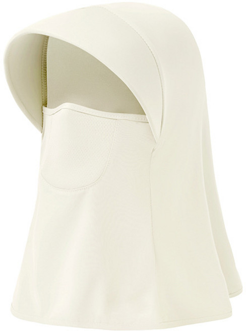 비플로 쿨가드 자외선차단 후드 풀페이스 마스크, 1개, 소프트화이트 에어핏