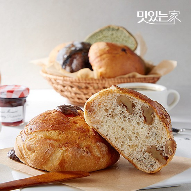 글루텐프리 저당 식사대용 모닝빵 5종 (플레인치즈견과류쑥블루베리) 네모네모베이커리, 01.[BEST]맛별로 1개씩 5개입, 1개