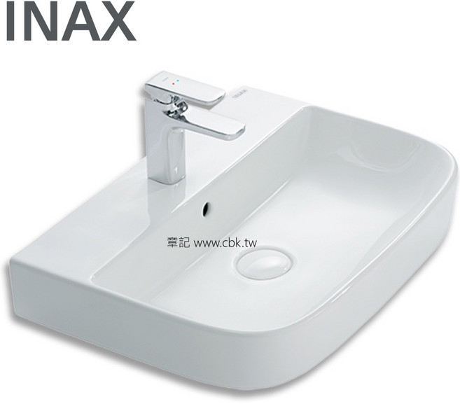 INAX 檯面式臉盆 57.4cm AL-632VFC-TW