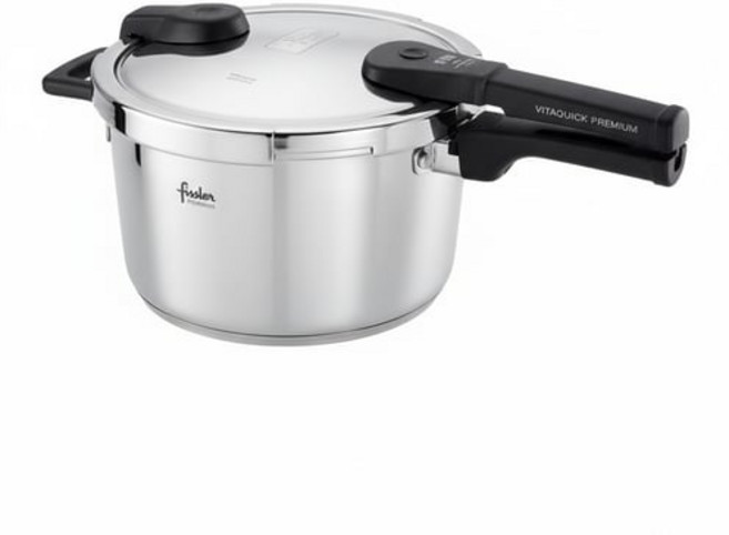 휘슬러 비타퀵 프리미엄 압력솥 12인용 26cm, 8L, 스테인리스스틸, 1개