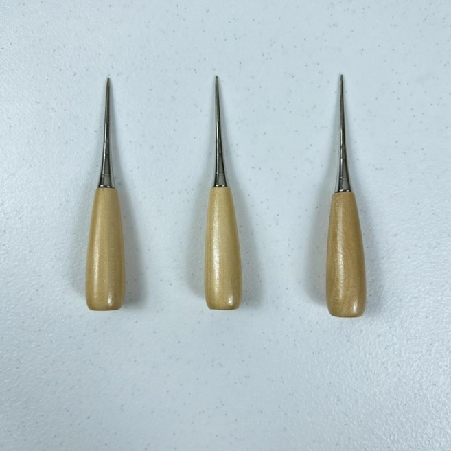 가죽 공예 바늘 송곳 세트 수선 수작업 라탄 가방 소품 제작 핸드메이드 도구, 1개, 상세페이지 참조