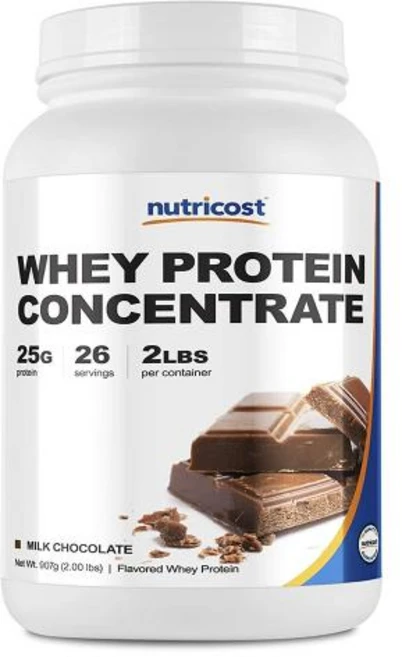 뉴트리코스트 유청 단백질 쉐이크 907g (밀크 초콜릿) 글루텐프리 NON-GMO Whey Protein Concentrate, 1개 - 쿠팡