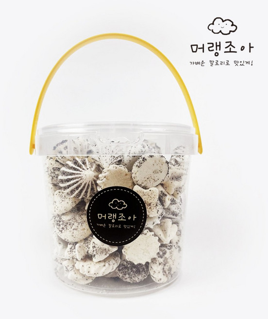 머랭조아 머랭쿠키 대용량 1.5L 버켓 100g, 3_오레오 (버켓1.5L), 1개