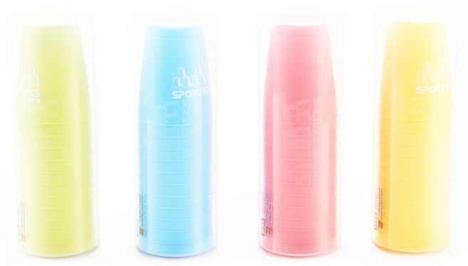 뉴스포츠산업 스포츠스택 스피드컵쌓기, 노랑, 1개