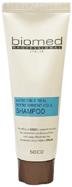 바이오메드 리얼 리후레쉬먼트 쿨샴푸100ml(휴대용)/여행용/목용탕 사우나갈때 휴대용으로..., 100ml, 1개