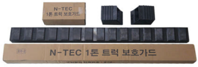 화물차 적재함 난간보호대 고무 바디블럭, 포터2, 1개