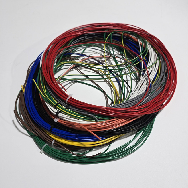 KIV 1.5SQ 10M 단위 절단판매, 1개, 황색