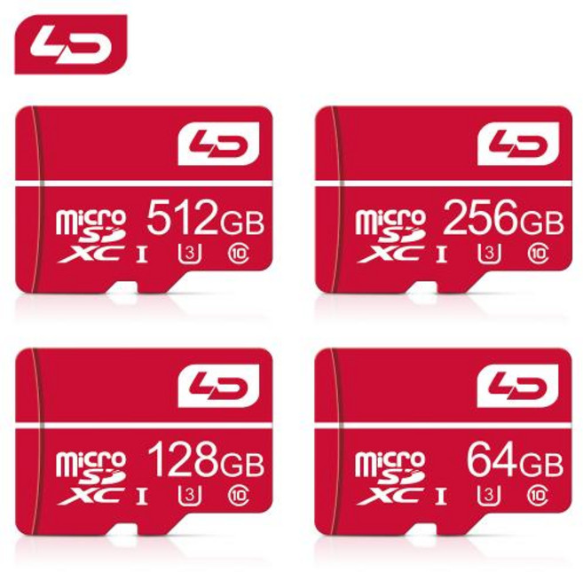 마이크로 SD 카드 플래시 드라이브 카드 휴대폰 화웨이 삼성용 메모리 카드 8GB 16GB 64GB 32GB TF 카드 128GB, 4GB, 1개