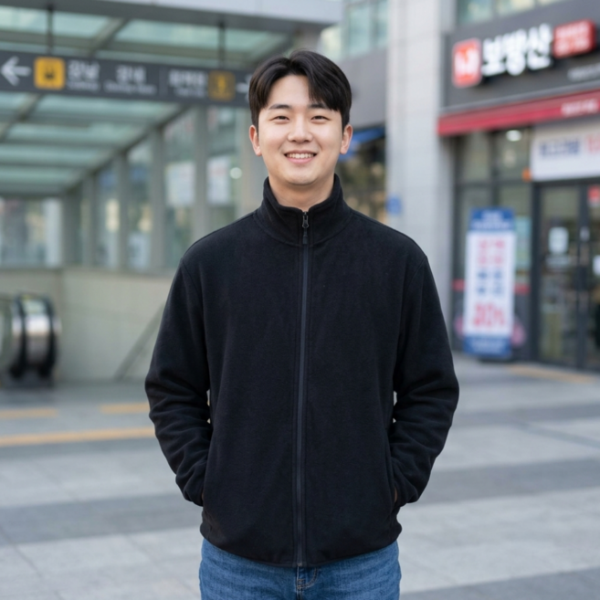 3위 - [국내매장정품] SPAO 스파오 베이직 플리스 집업 자켓 데일리