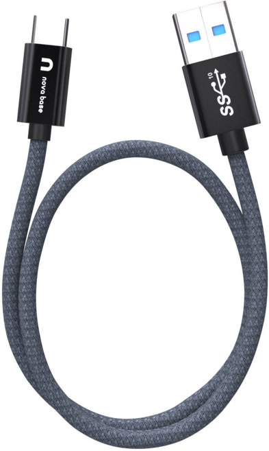 속도빠른 안드로이드오토 케이블 C타입 고속 충전 데이터 케이블 USB3.2 Gen2 A TO C, 블랙10Gbps, 50cm, 1개