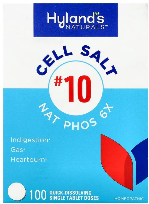 하이랜드 Hylands Naturals (하일랜드스 내추럴) 셀 솔트 10 빠른 용해 단일 정제 100정, HYL40961, 1개 - 쿠팡