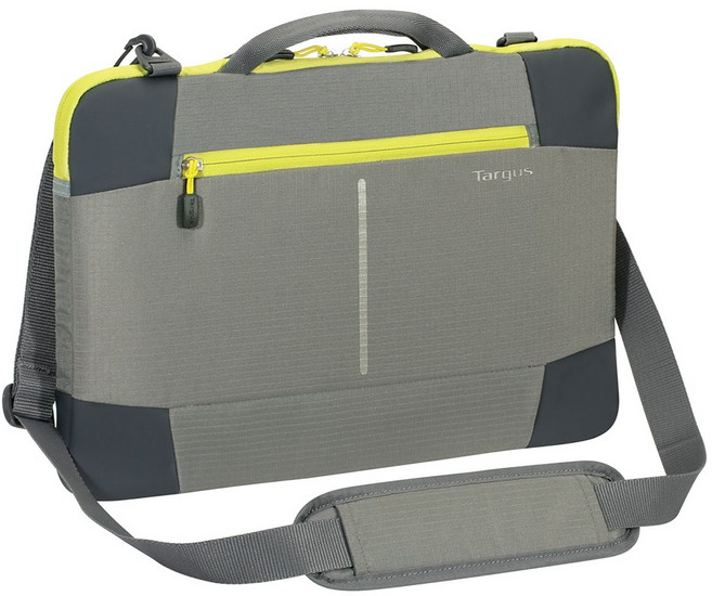 타거스 15.6인치 노트북가방 TSS88609 그레이옐로그린 색상 벡스 II 슬립케이스 서류가방, TSS88609 옐로그린, 1개