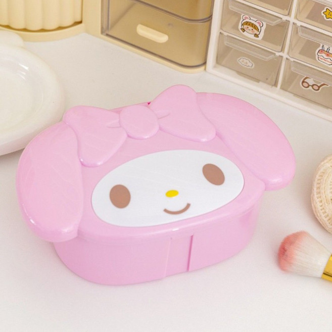 문구보따리 산리오 악세사리 보관함 문구 다용도 소품함, 마이멜로디, 1개