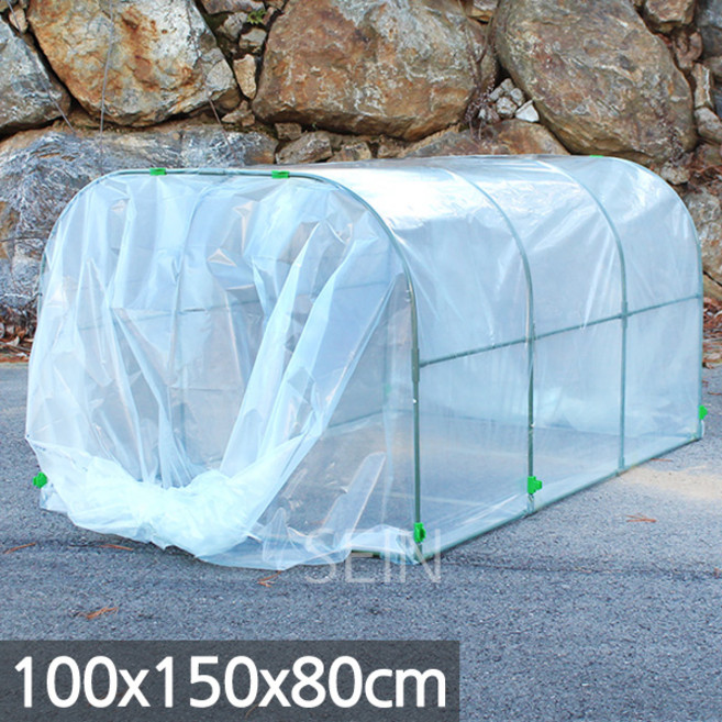 조립식 비닐 하우스 - 화분 식물 화초 온실 베란다 미니 소형 텃밭 옥상 원예 용품 겨울 방한 키우기 가드닝