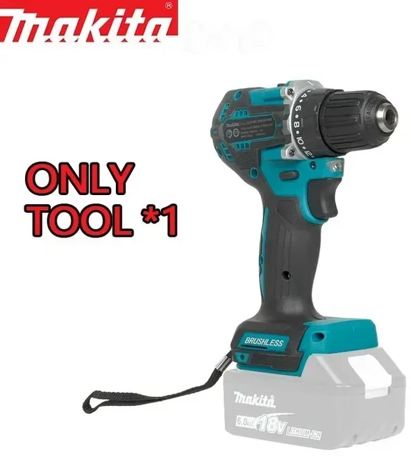 MIGOAT 4단 브러시리스 임팩트 드라이버 1/4인치 헥스 퀵척(LED 조명 포함) 고토크 마키타 18V-21V 배터, 01 No Battery