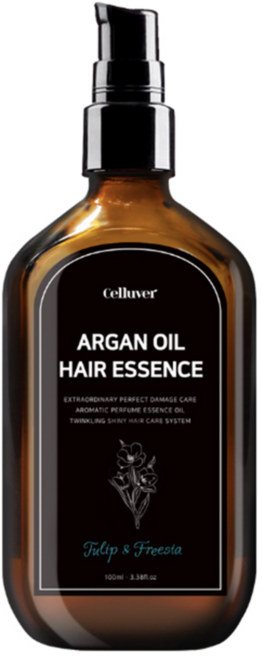 Celluver Argan Oil Hair Essence 摩洛哥堅果油護髮精華 鬱金香與小蒼蘭香氛, 1個, 100ml