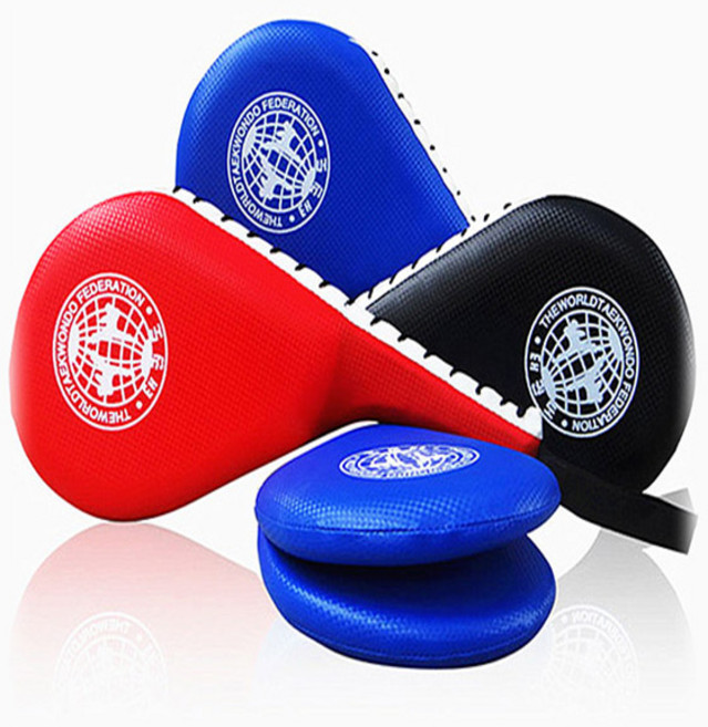 수련용 발차기 격투 킥복싱 쌍절곤 태권도미트, (블랙)