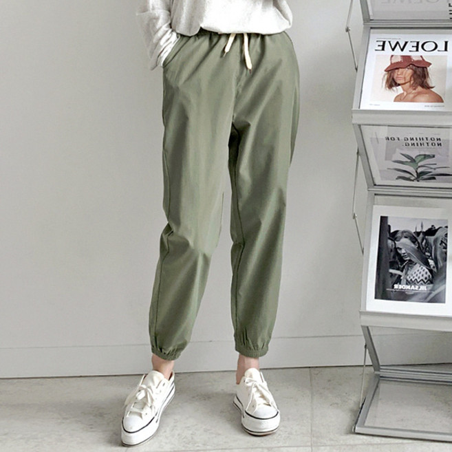 디커 직기 조거팬츠 5color / 트레이닝 바지 / 가을신상 / 빅사이즈 여성의류 츄리닝 / 편안한 밴딩바지