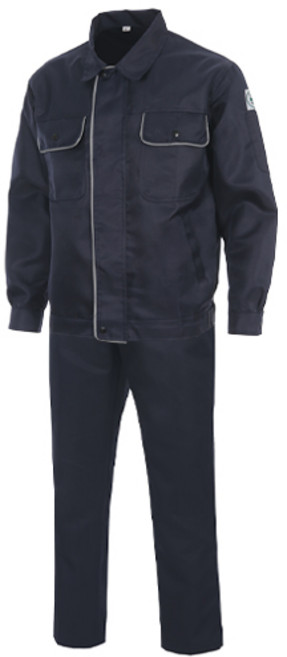 지스터프 춘추 근무복 라인 포인트 유니폼 작업복 상하의 세트