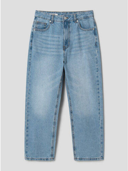 에잇세컨즈 8SECONDS 워싱 데님 스트레이트 팬츠 블루 324321LPAP NHT438 BKP910