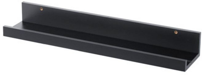 이케아 MOSSLANDA 액자선반 55cm 블랙 502.974.66, 1개